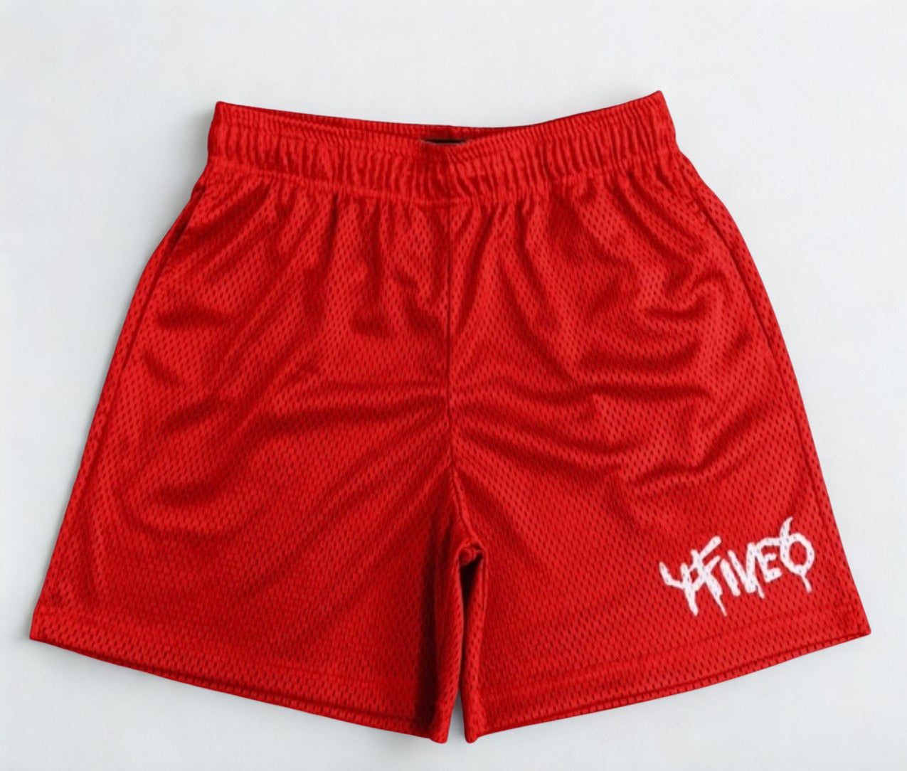 4FIVE6 Logo Mesh Shorts